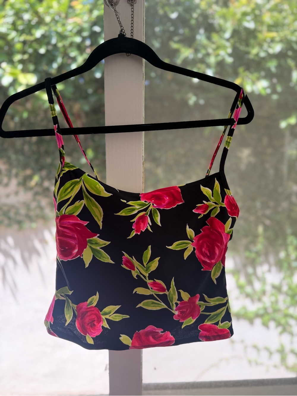 Vintage 90s Y2K La Blanca Swim Graphic Rose
Bathing Suit Tankini Top - Picture 5 of 13